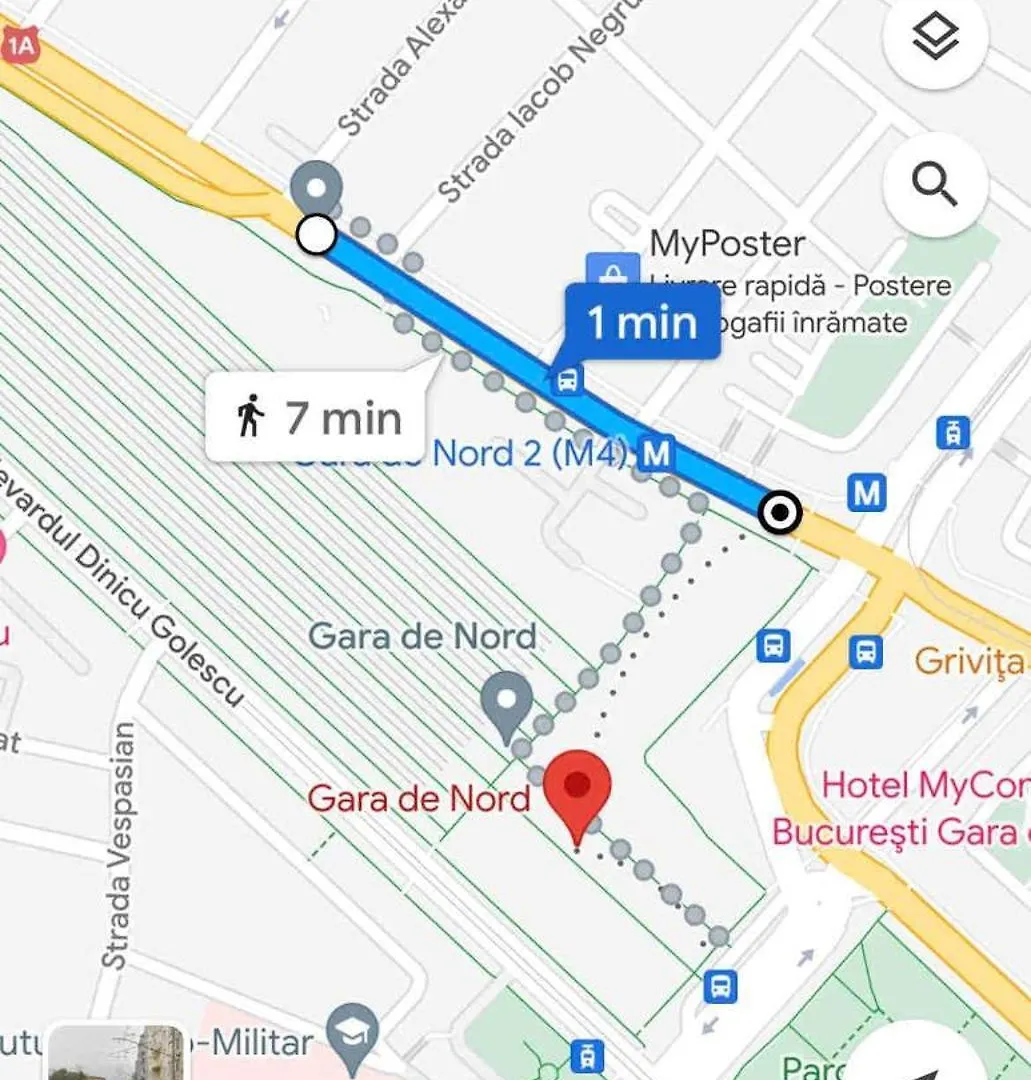 בוקרשט Jungle Home - Gara De Nord דירה